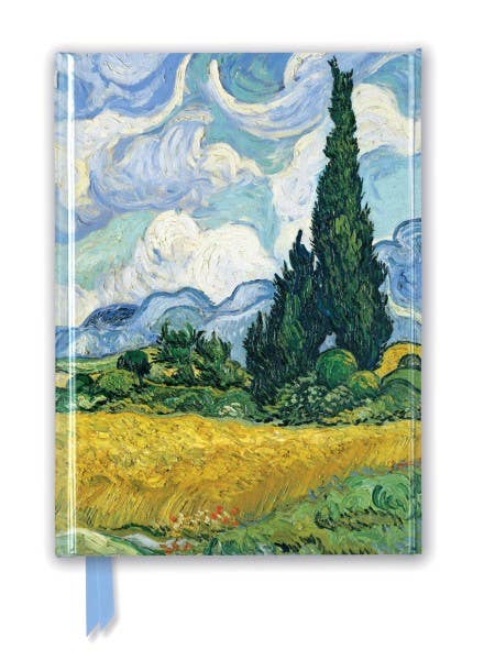Vincent Van Gogh: Wheat Field With Cypresses Journal