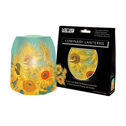Luminary - Van Gogh Sunflowers