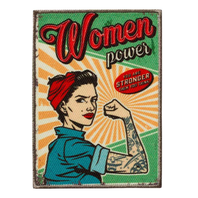 Women Power- Pin up Girl Vintage Women Power Patch