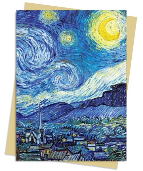 Vincent Van Gogh: Starry Night Greeting Card