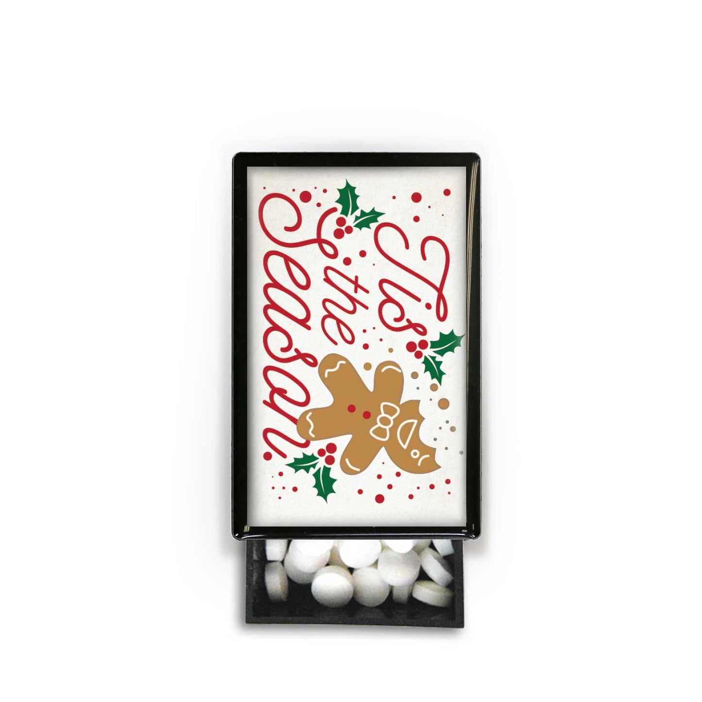 Gingerbread Holiday Tis the Season  Holiday Slide Box