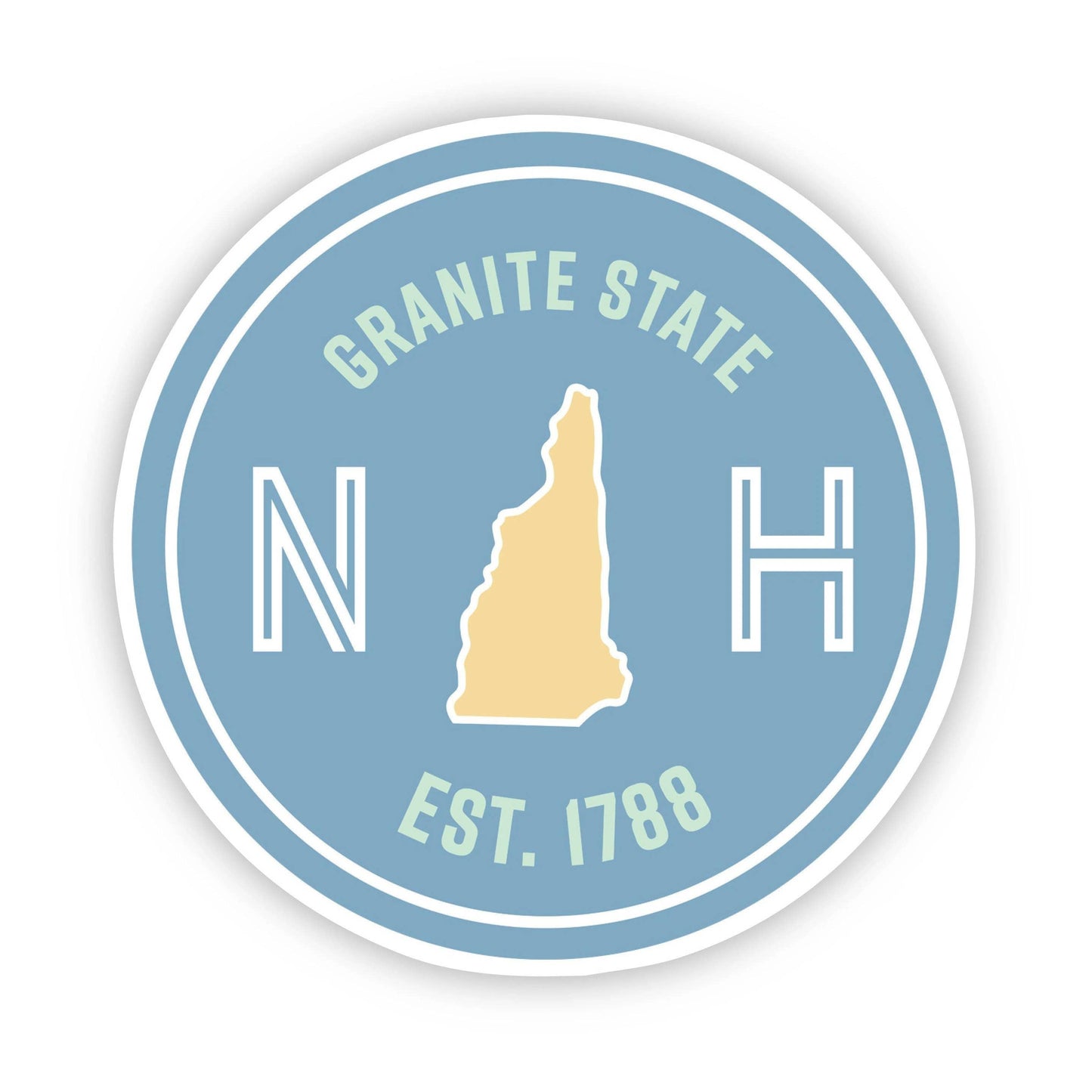 Granite State New Hampshire Sticker