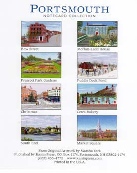Portsmouth Collection Box of assorted notecards